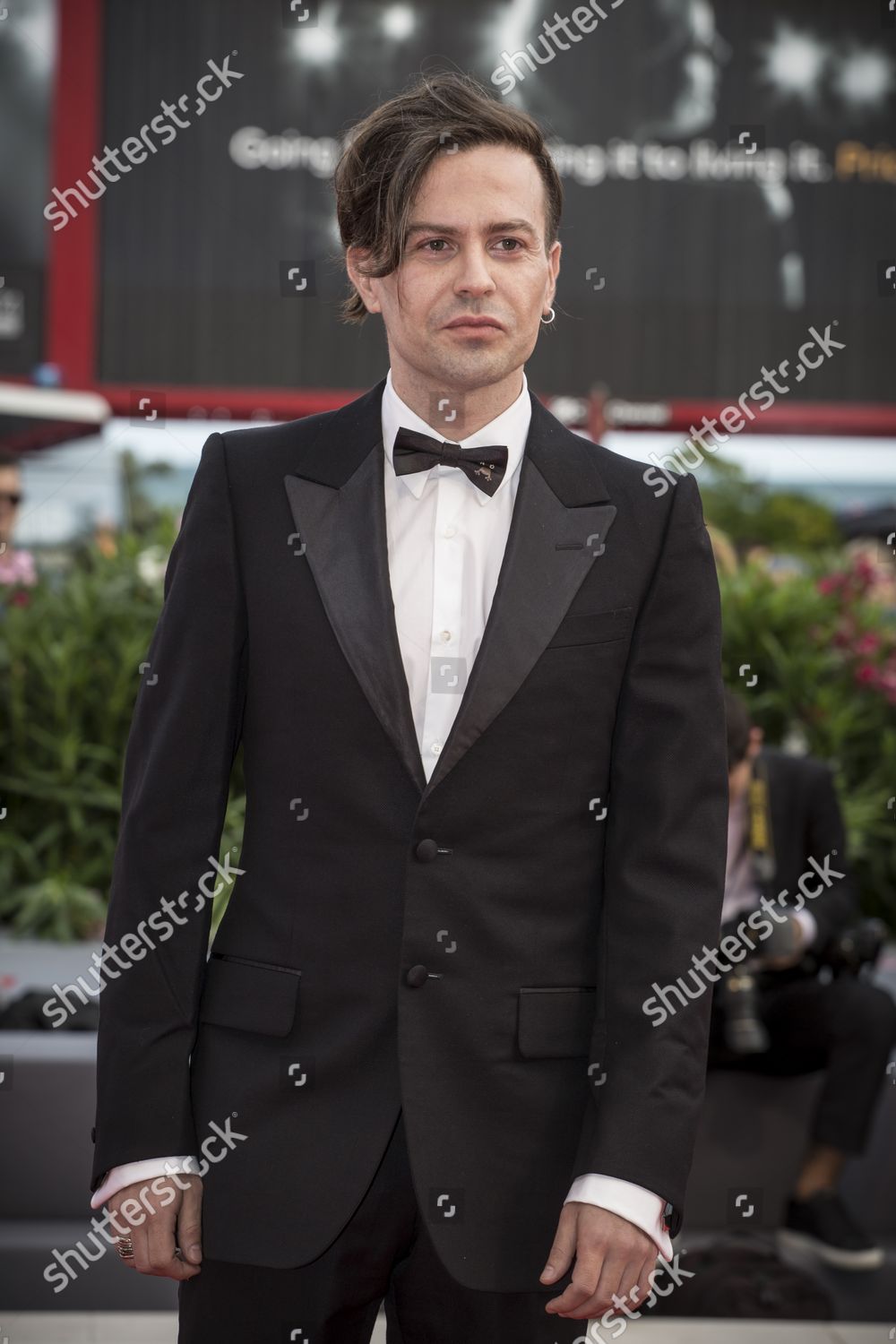 Sebastiano Riso Taking Red Carpet Premiere Editorial Stock Photo