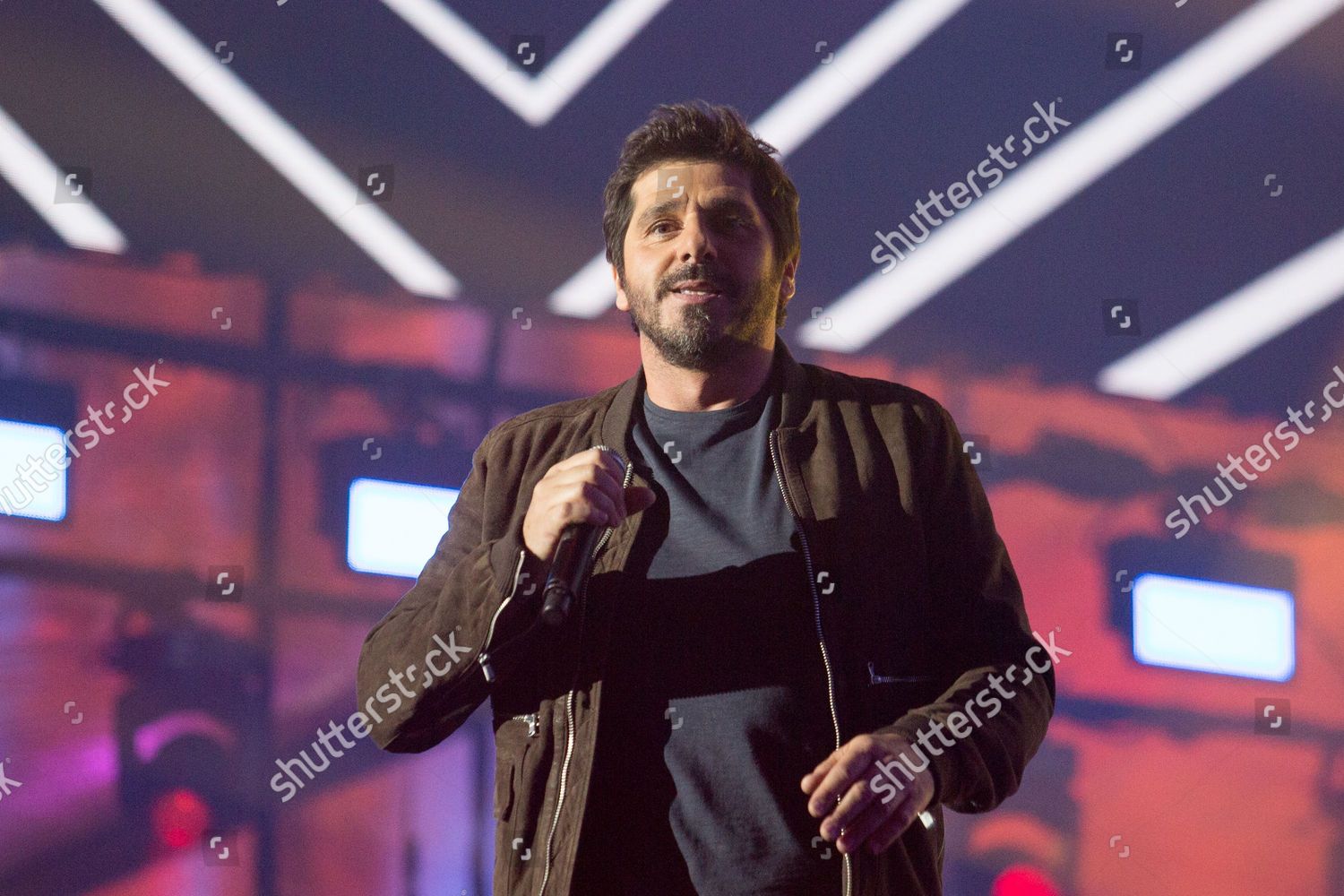 Patrick Fiori Concert After Attribution Wednesday Editorial Stock Photo ...