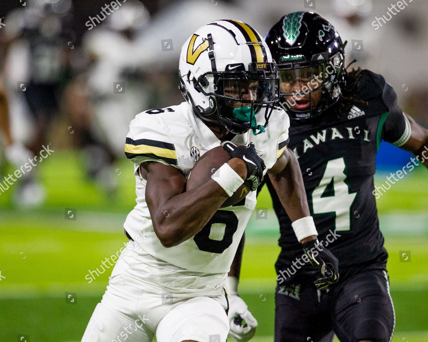 Vanderbilt Commodores Wide Receiver Devin Boddie Editorial Stock Photo