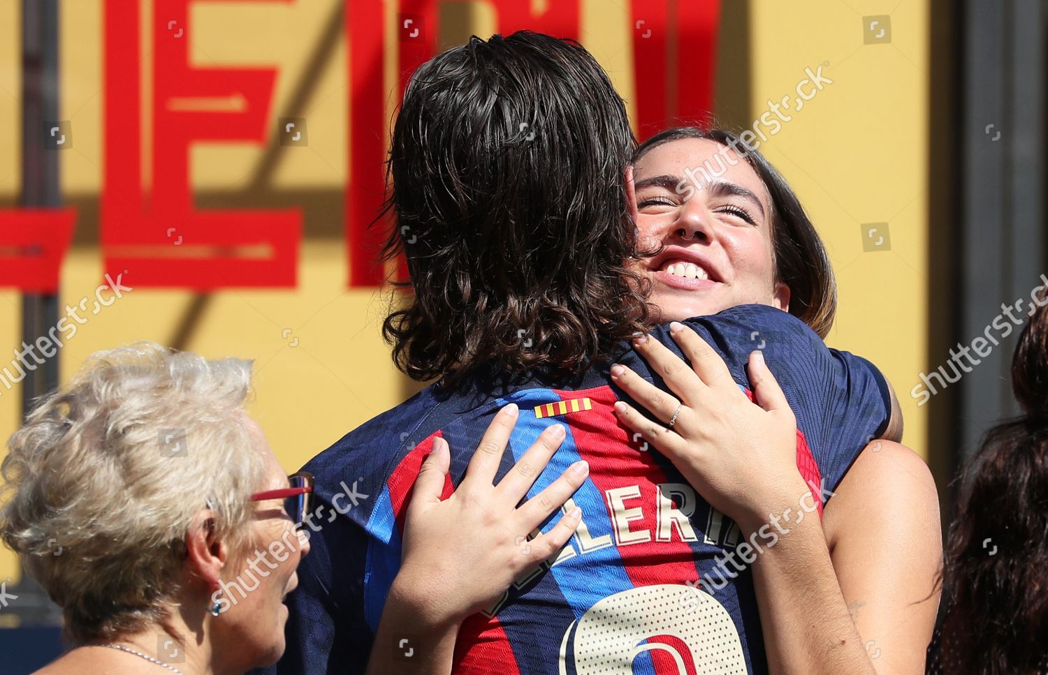 Hector Bellerin His Wife During His Editorial Stock Photo - Stock