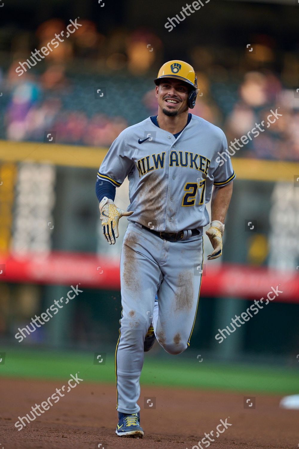  Willy Adames Shirt - Willy Adames Milwaukee Elite : Sports &  Outdoors