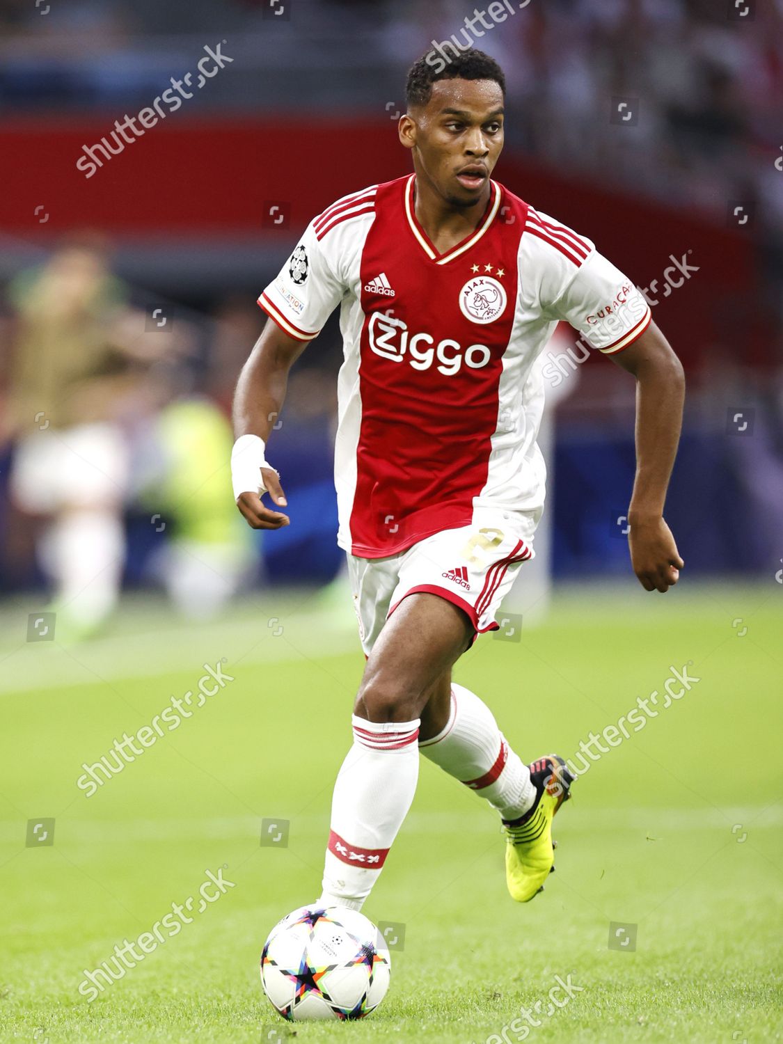 Jurrien Timber Ajax During Uefa Champions Editorial Stock Photo - Stock ...