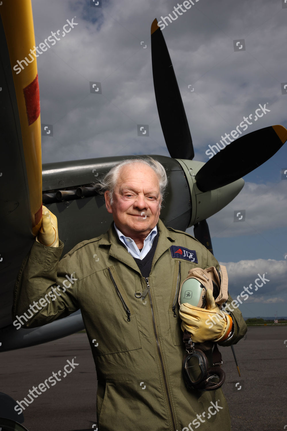 Sir David Jason Spitfire Editorial Stock Photo Stock Image Shutterstock