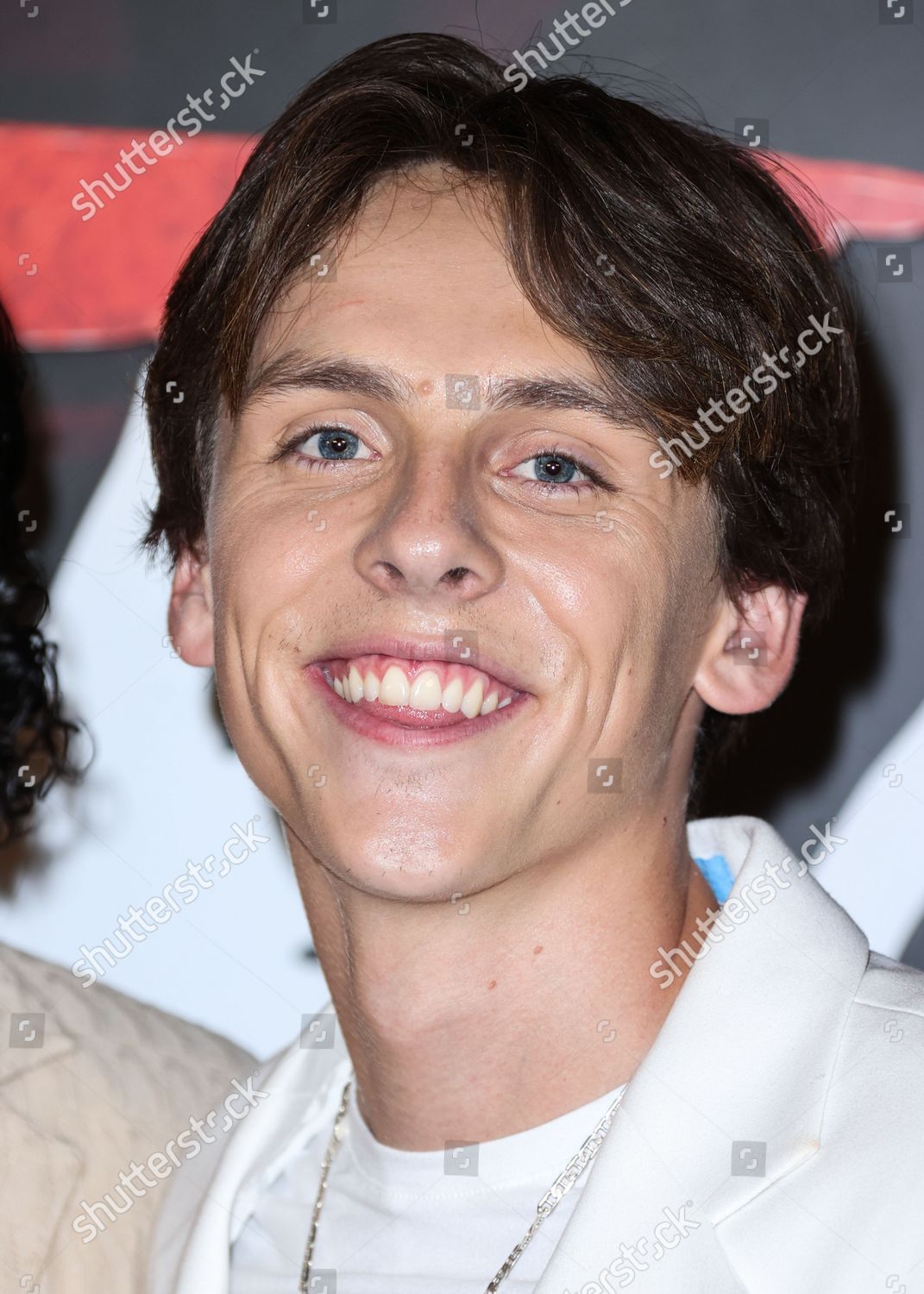 American Actor Jacob Bertrand Arrives Los Editorial Stock Photo - Stock