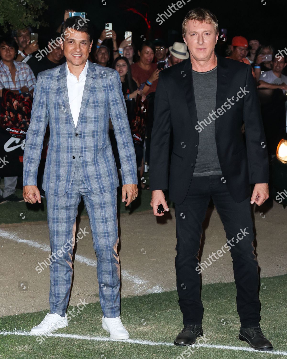 American Actors Ralph Macchio William Zabka Editorial Stock Photo