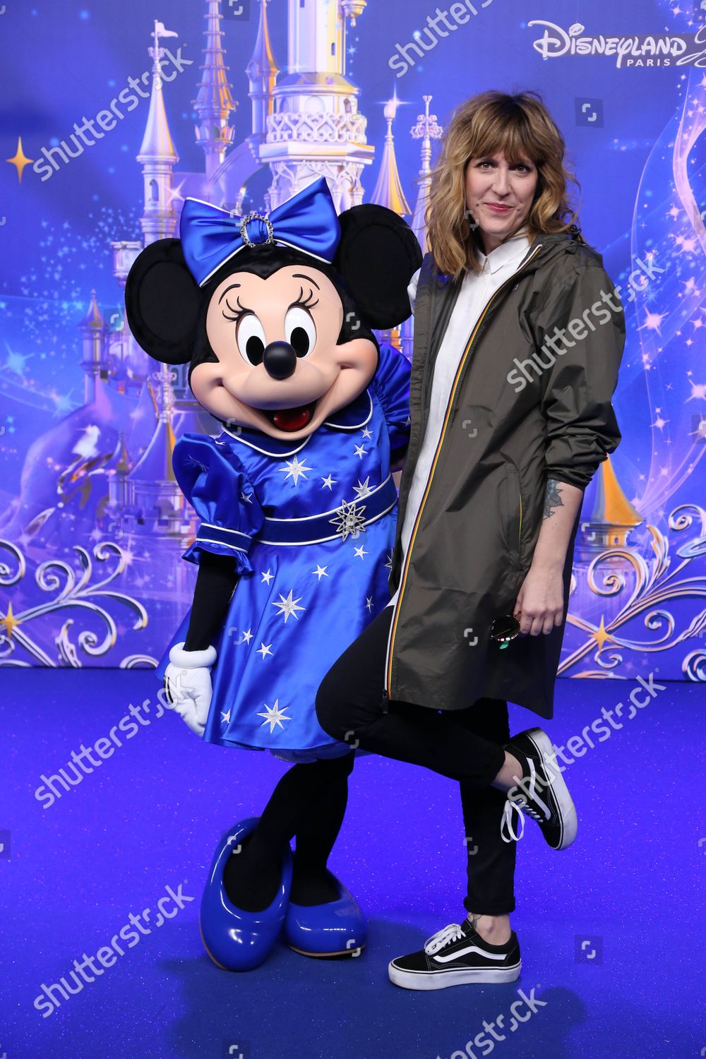 Daphne Burki Attending 25th Anniversary Disneyland Editorial Stock