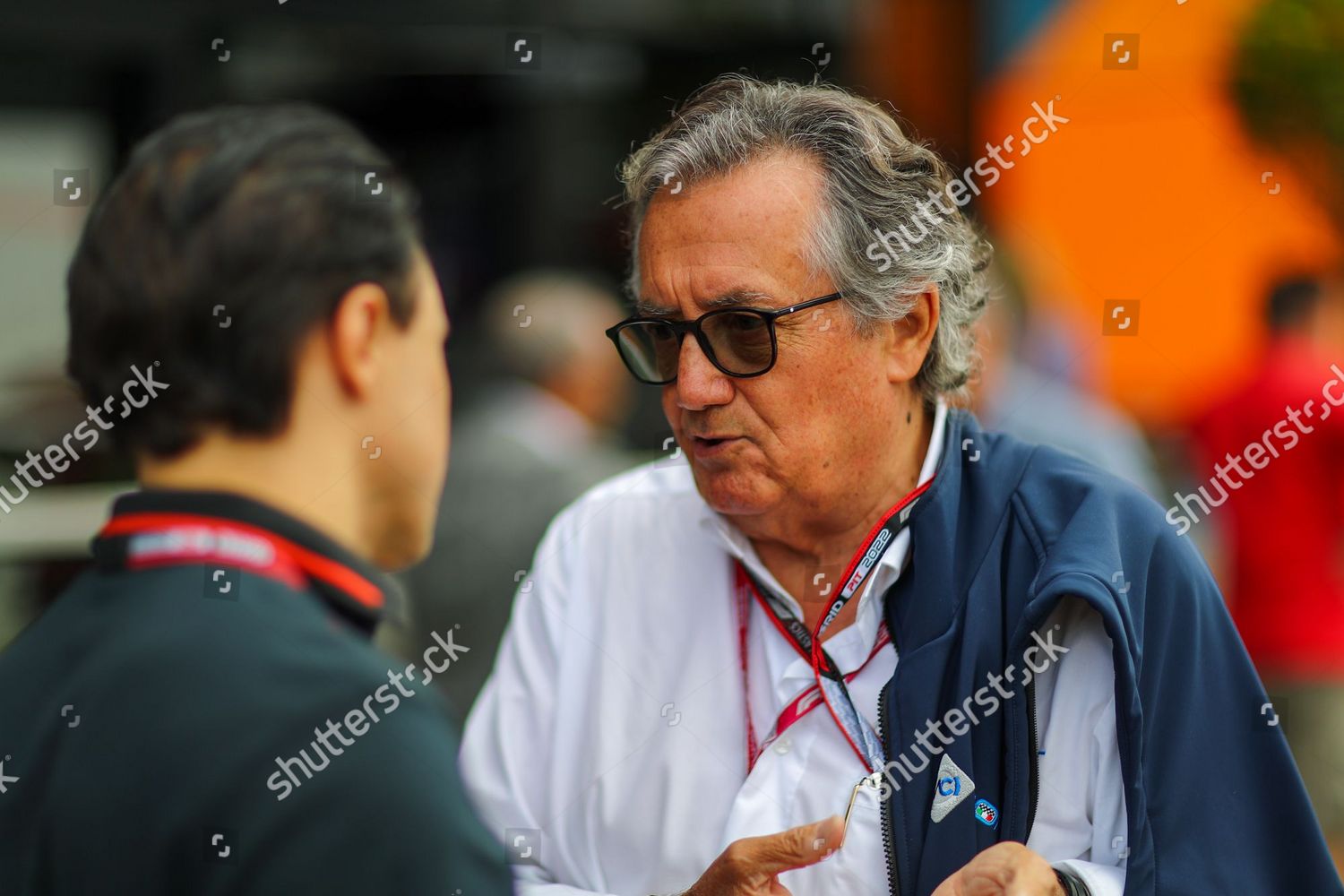 Giancarlo Minardi Ita Former Team Principal Editorial Stock Photo ...