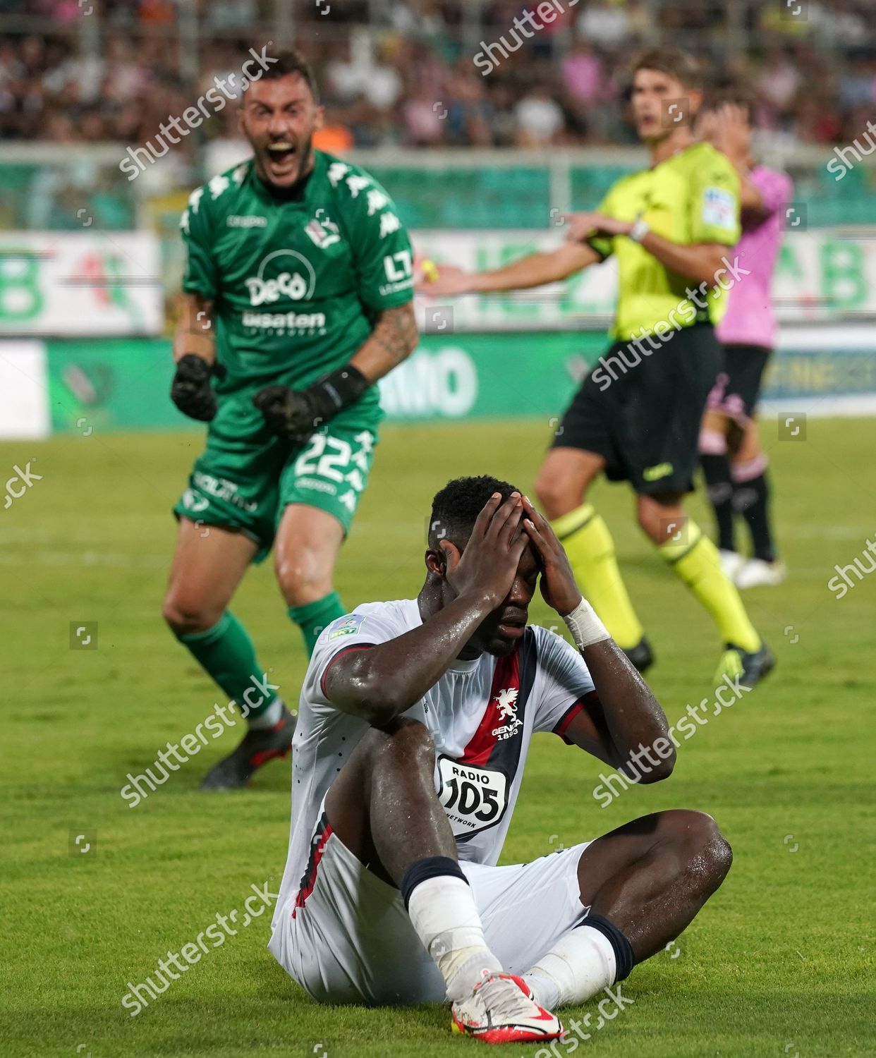 Caleb Ekuban Genoa Cfc During Serie Editorial Stock Photo Stock Image Shutterstock