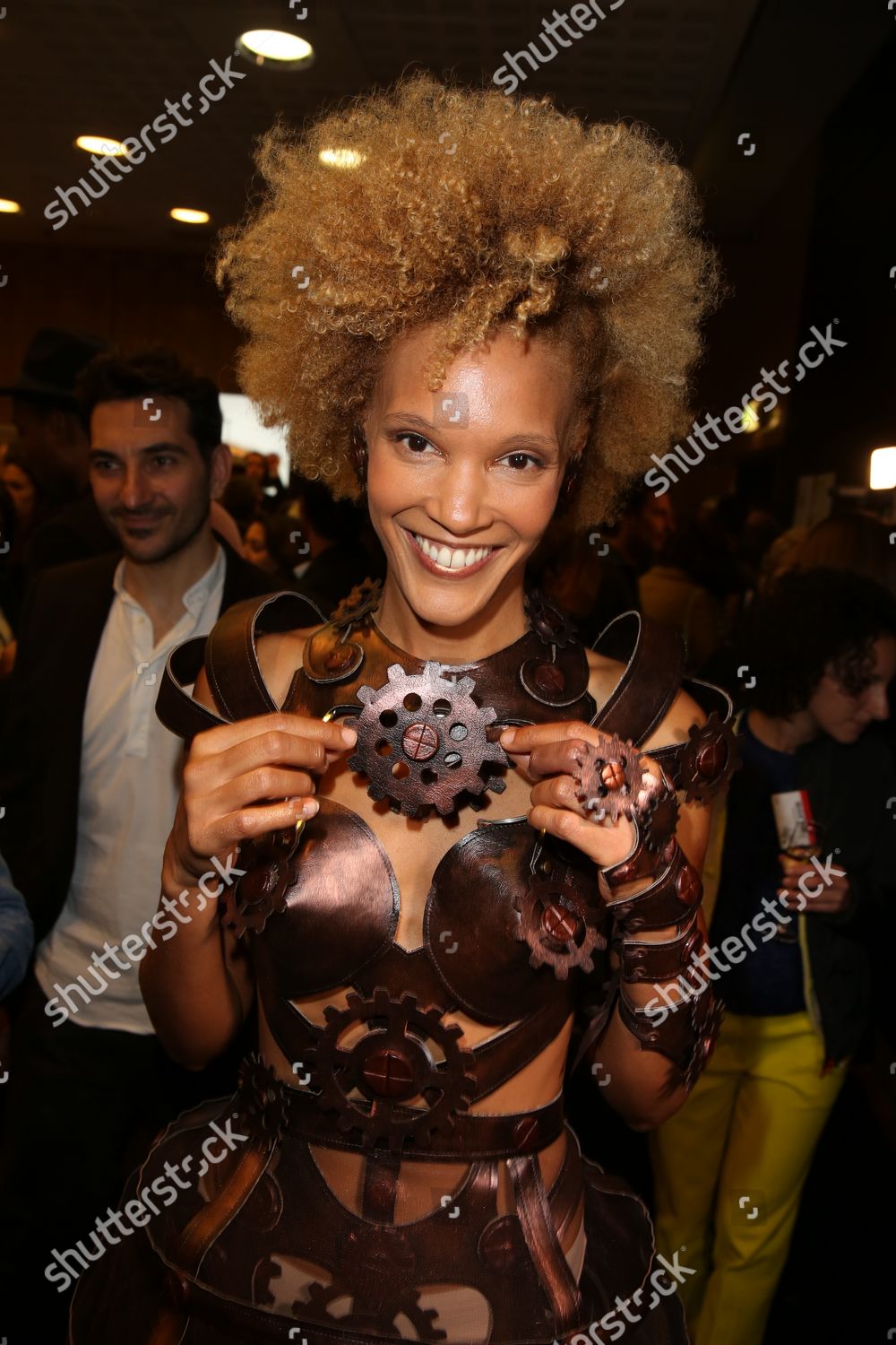 Amanda Scott Backstage Lors Du Defile Editorial Stock Photo - Stock