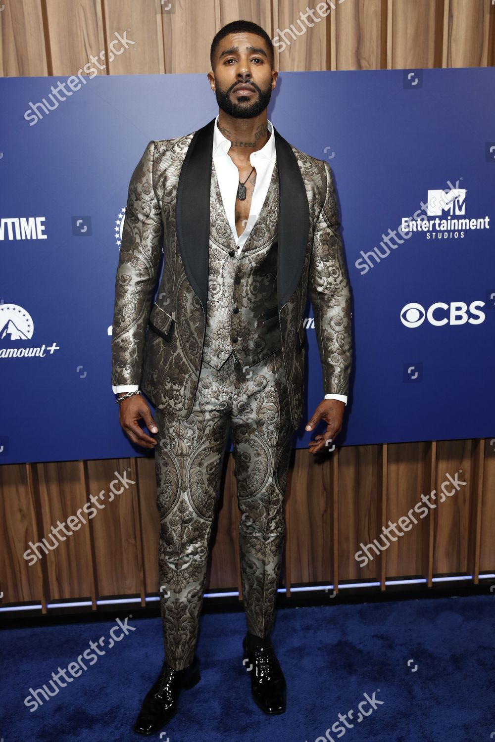 Actor Skyh Black Poses On Red Editorial Stock Photo - Stock Image