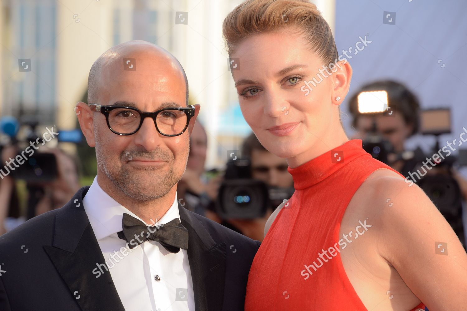 Stanley Tucci His Wife Felicity Blunt Editorial Stock Photo Stock   Shutterstock 13381882k 