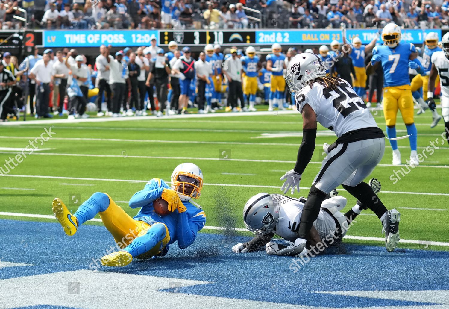 Los Angeles Chargers Wide Receiver Deandre Editorial Stock Photo