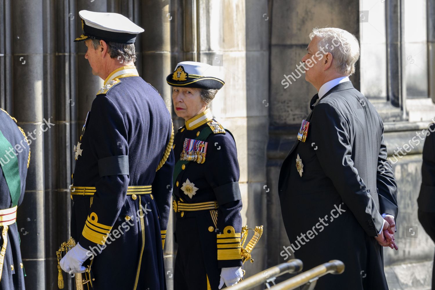 Princess Anne Prince Andrew Editorial Stock Photo - Stock Image