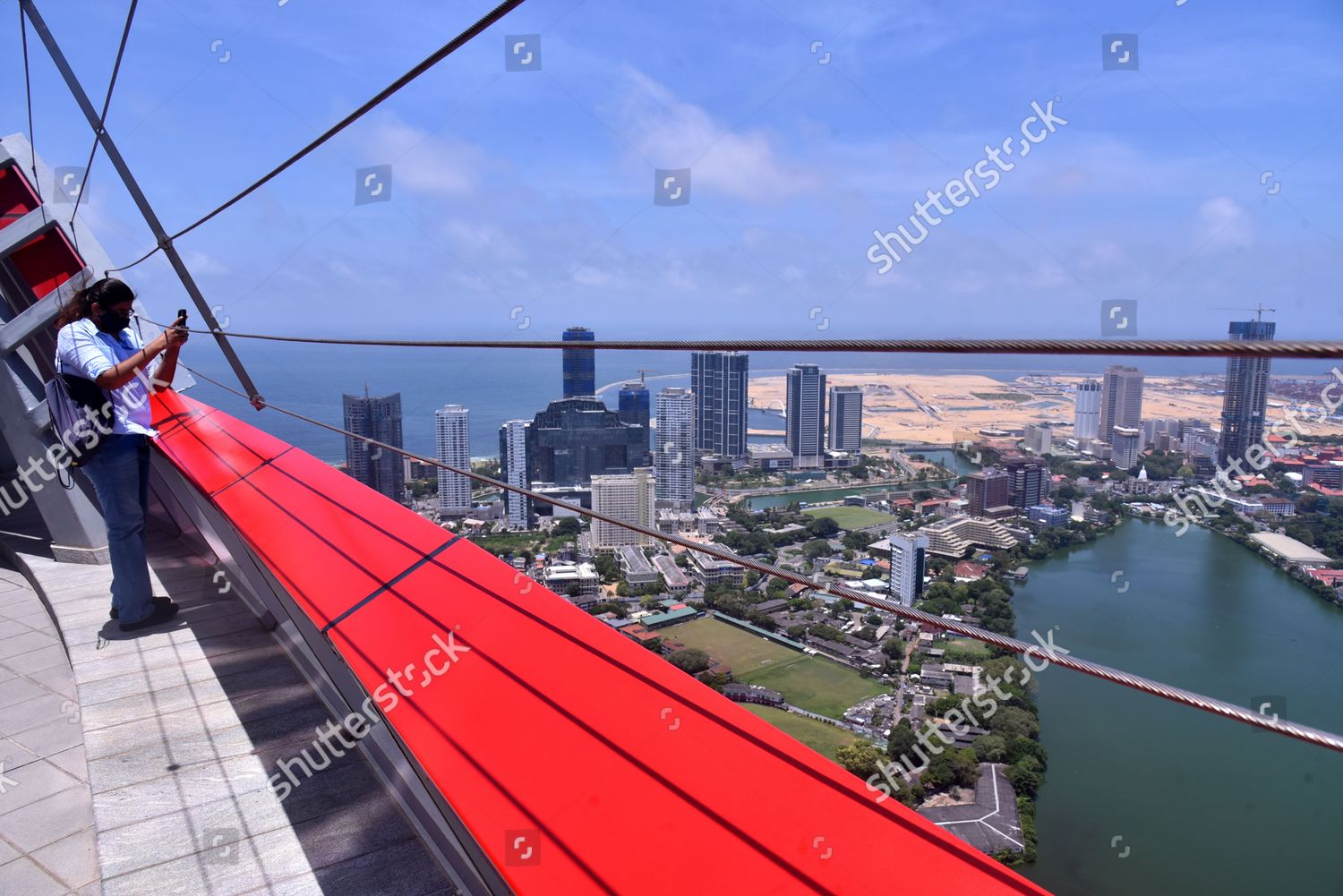 View Observation Deck Colombo Lotus Tower Editorial Stock Photo Stock