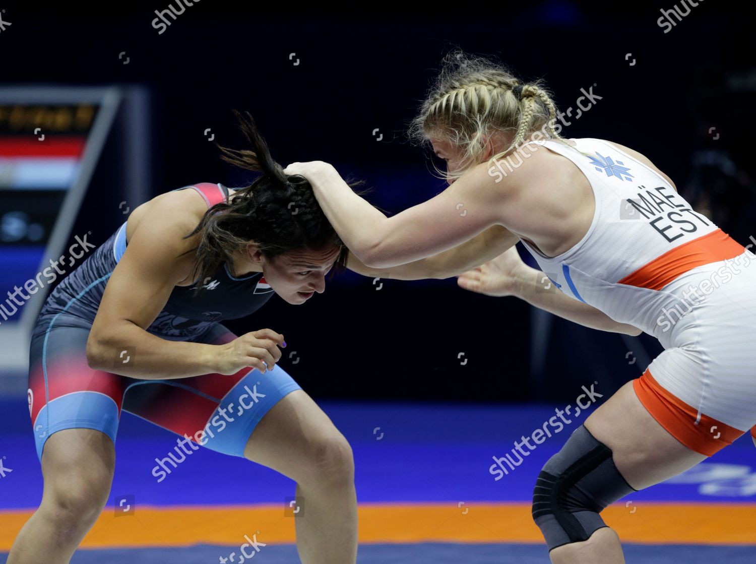 Samar Amer Ibrahim Hamza Blue Egypt Editorial Stock Photo Stock Image