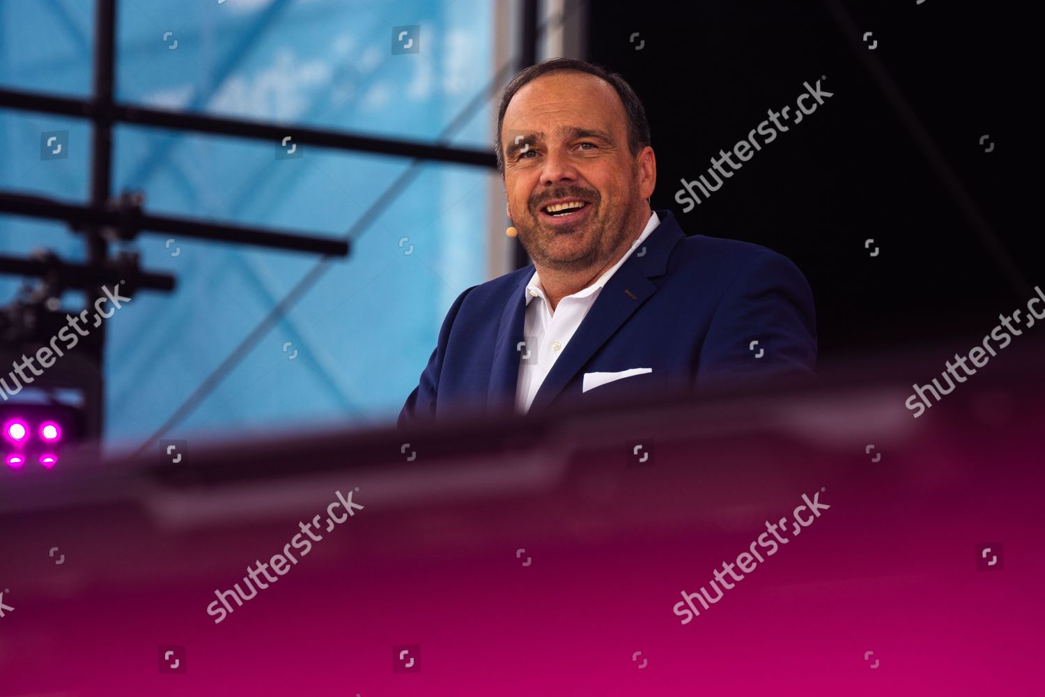 Hagen Rickmann Director Deutsche Telekom Speaks Editorial Stock Photo ...