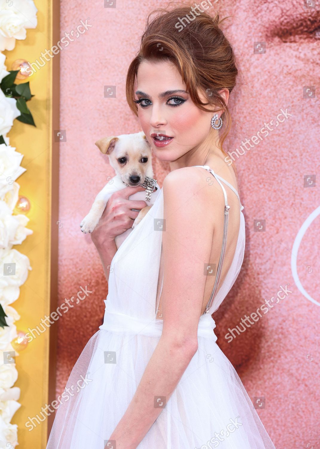 American Actress Anne Winters Arrives Los Editorial Stock Photo - Stock