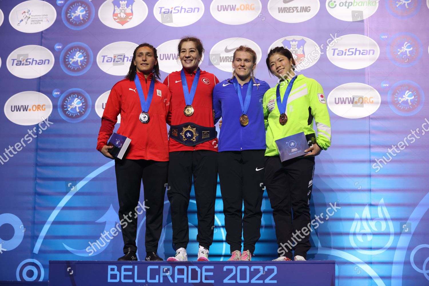 Medal Winners Samar Amer Ibrahim Hamza Editorial Stock Photo Stock