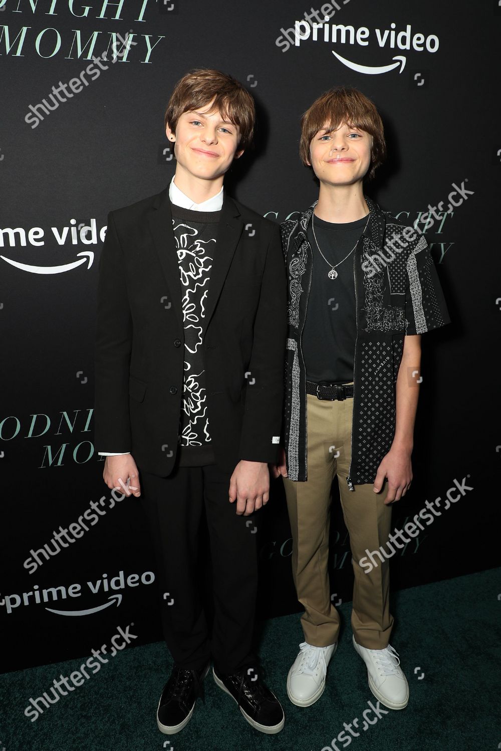 Cameron Crovetti Nicholas Crovetti Editorial Stock Photo - Stock Image