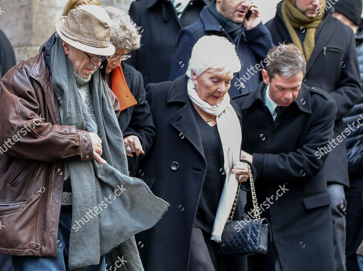 Line Renaud Aux Obseques De Michel Editorial Stock Photo - Stock Image ...