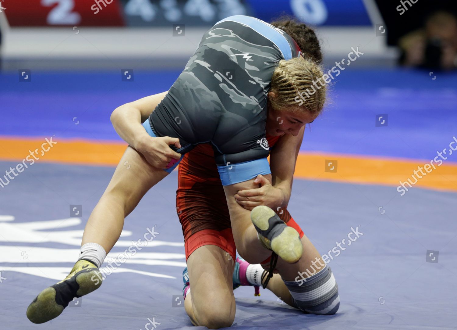 Alina Hrushyna Akobiia Red Ukraine Action Editorial Stock Photo Stock