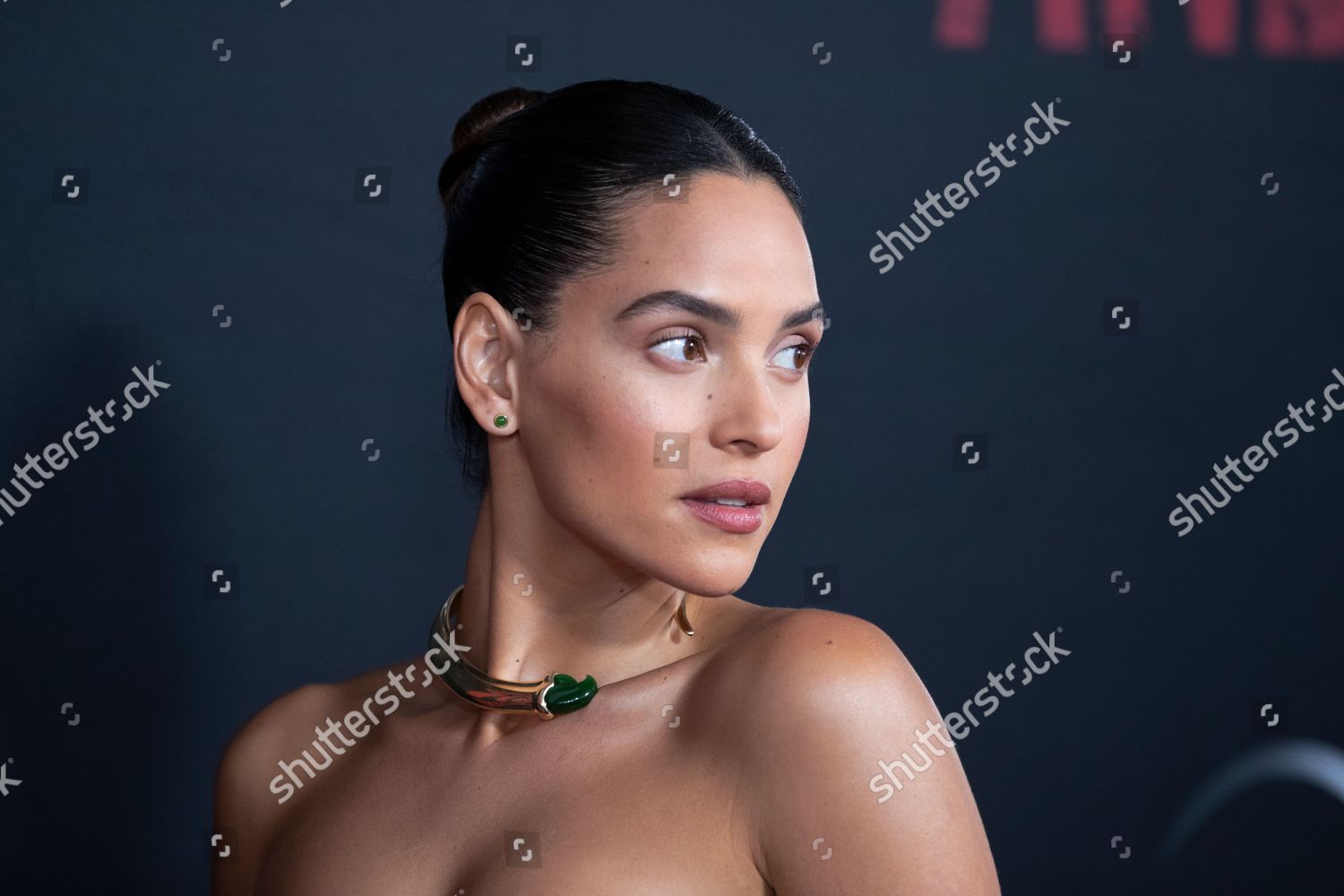 Puerto Rican Actor Adria Arjona Attends Editorial Stock Photo - Stock ...