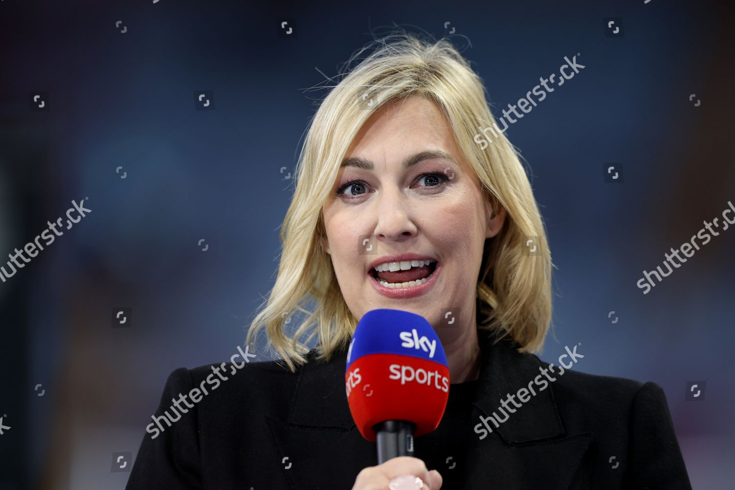 Sky Sports Tv Presenter Kelly Cates Editorial Stock Photo - Stock Image ...