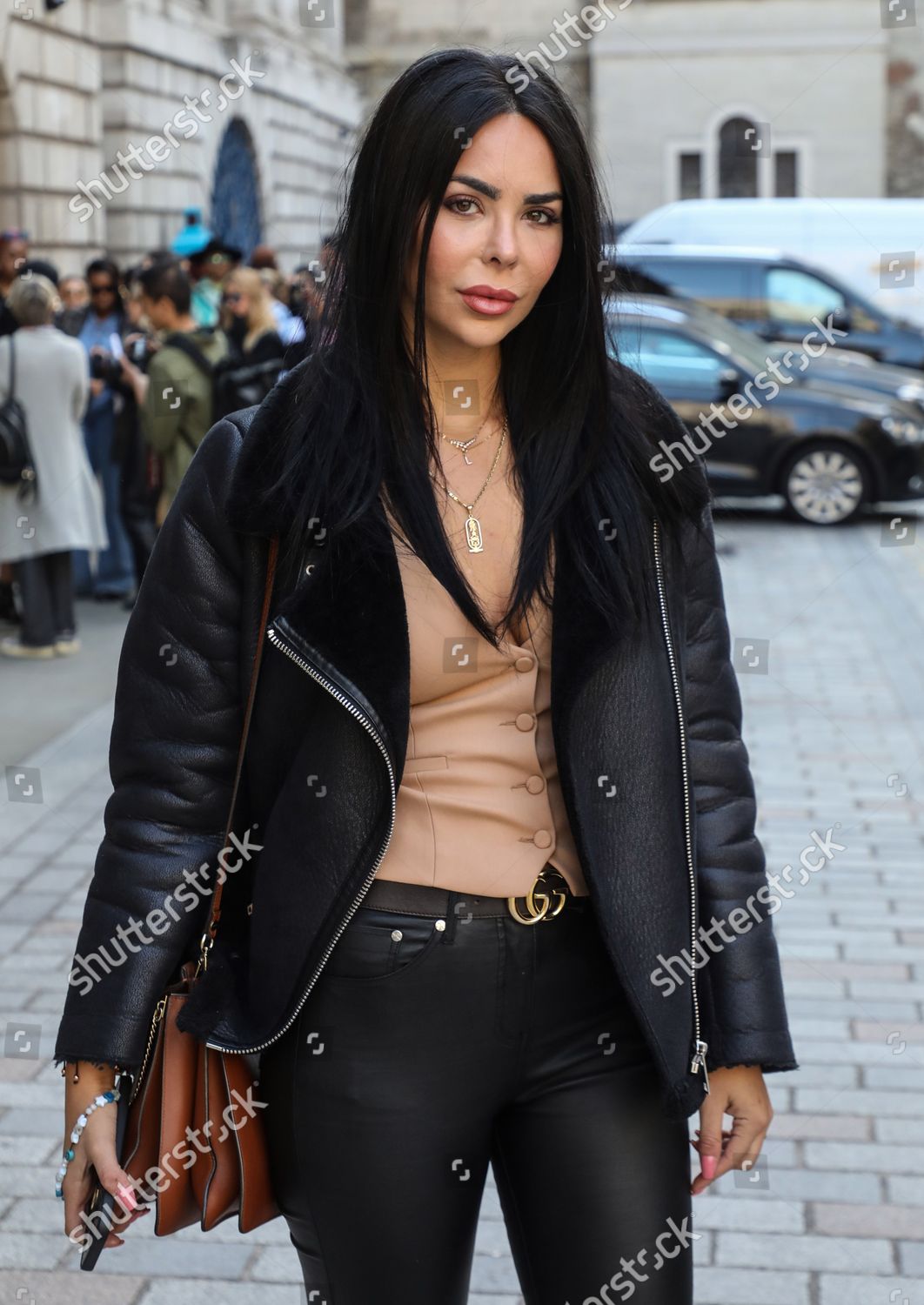 Lili Rich Seen Arriving Paul Costelloe Editorial Stock Photo - Stock