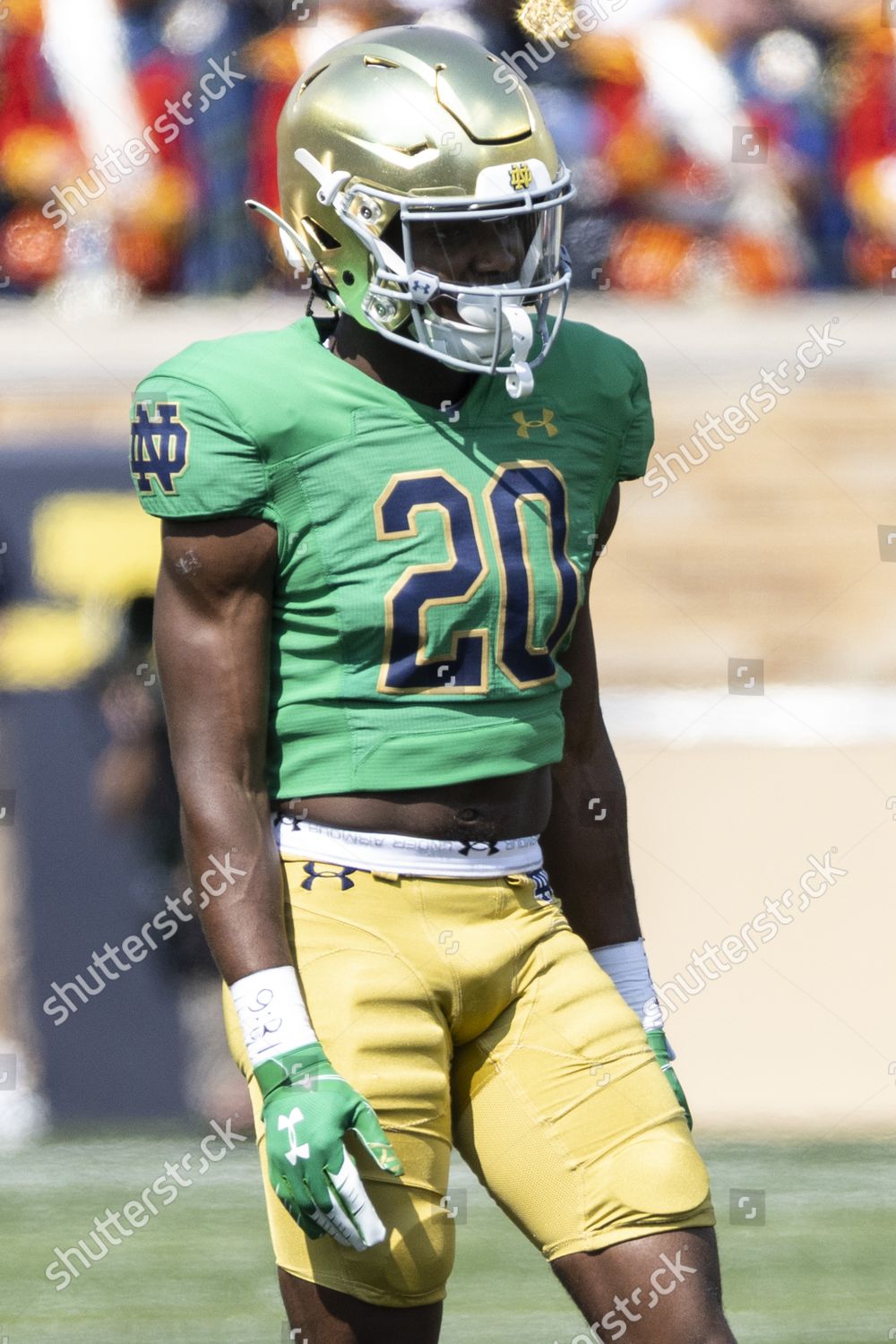 Notre Dame Defensive Back Benjamin Morrison Editorial Stock Photo ...