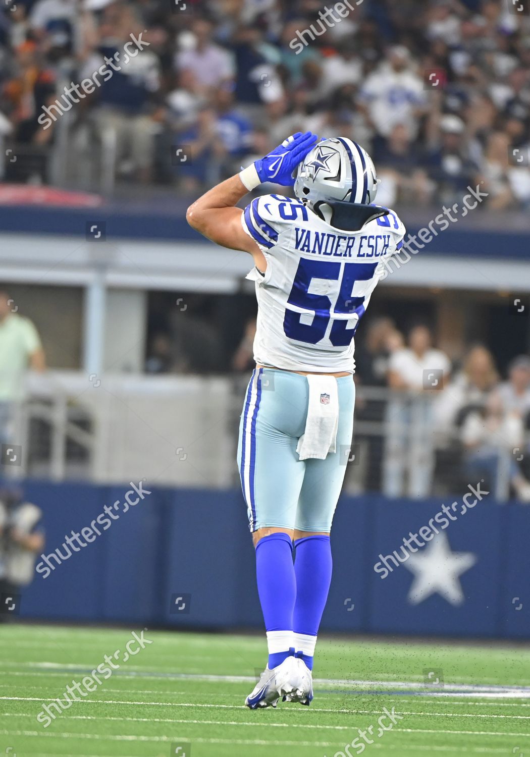 Dallas Cowboys Leighton Vander Esch Does Editorial Stock Photo - Stock  Image