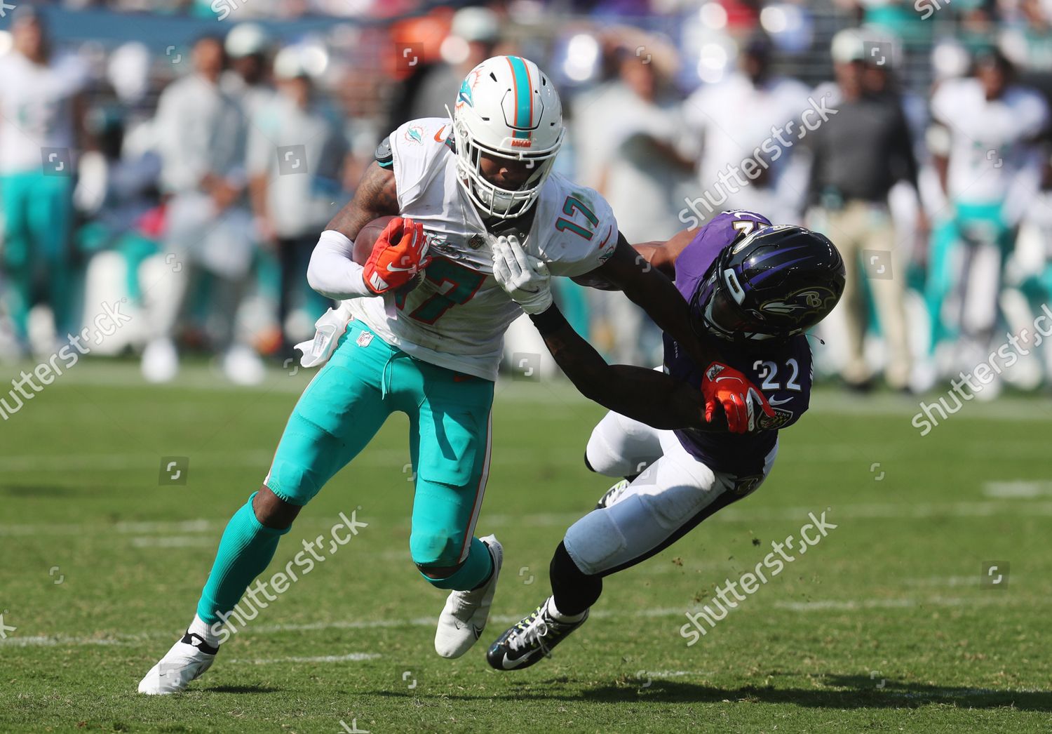 Miami Dolphins Wr Jaylen Waddle 17 Editorial Stock Photo - Stock