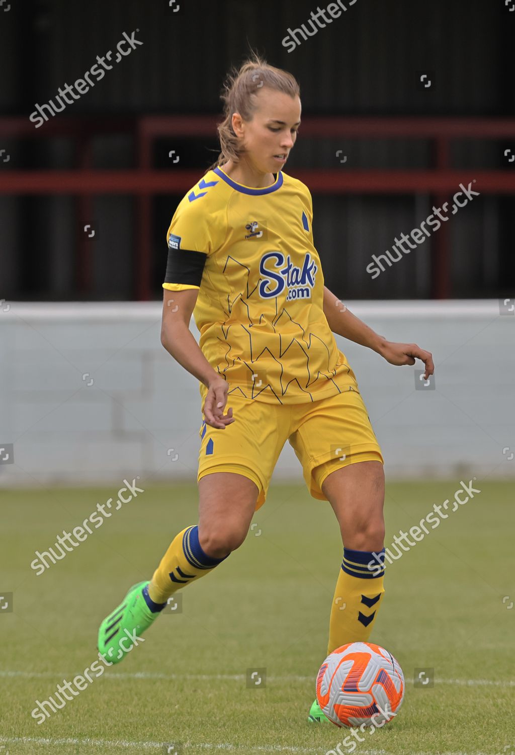 Rikke Sevecke Everton During Barclays Womens Editorial Stock Photo ...