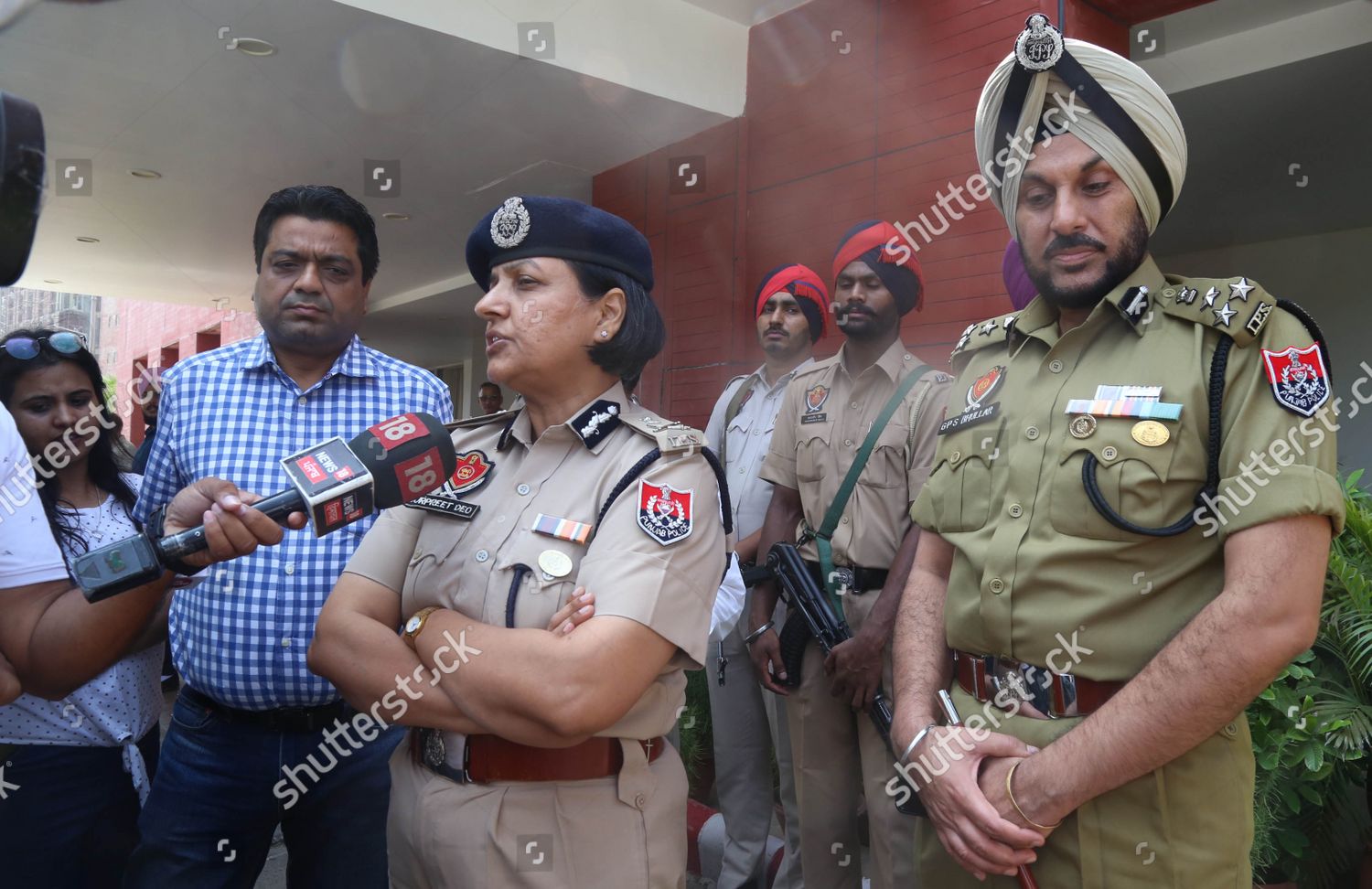 Adgp Gurpreet Deo Dc Mohali Amit Editorial Stock Photo Stock Image