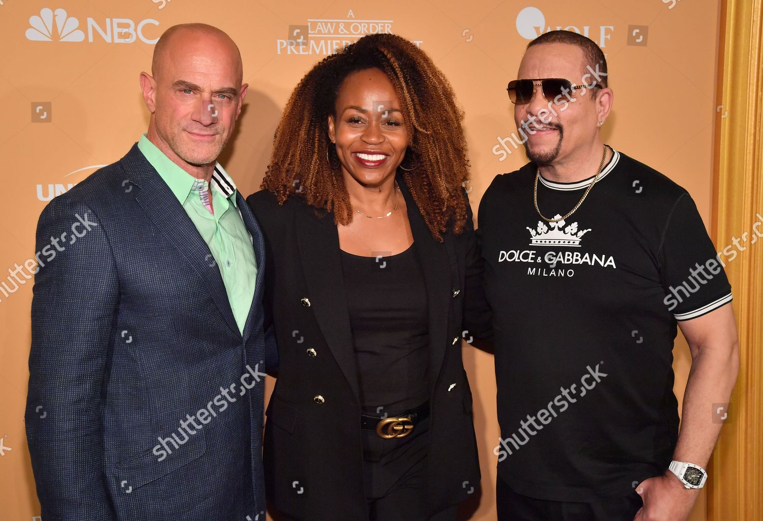 Christopher Meloni Pearlena Igbokwe Ice Tea Editorial Stock Photo ...