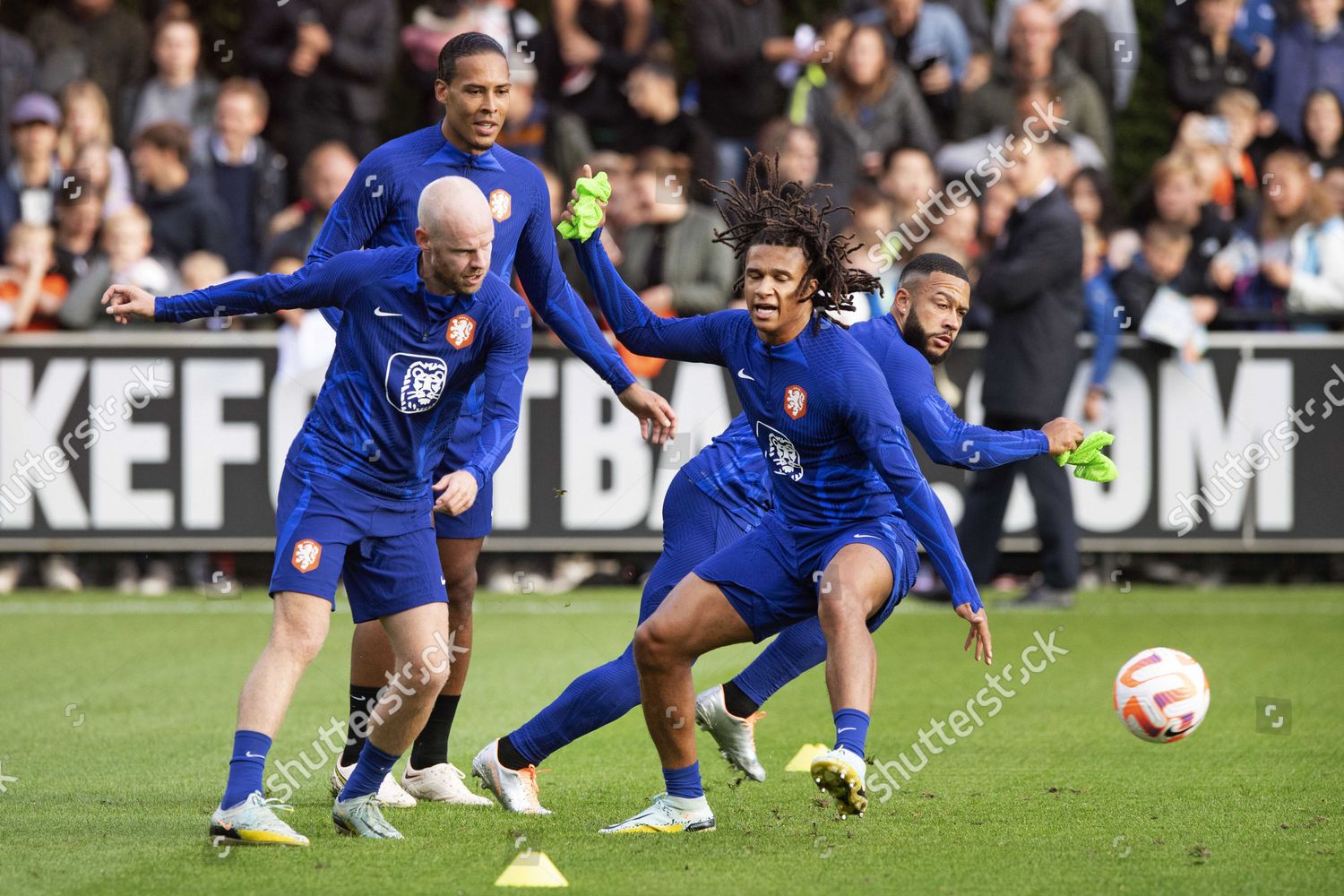 Dutch National Soccer Team Players Virgil Editorial Stock Photo - Stock