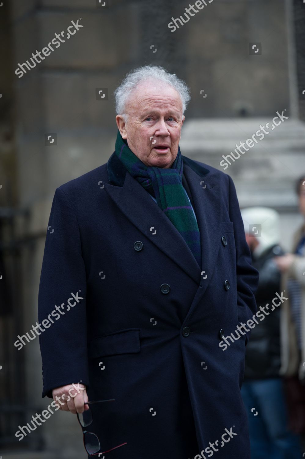 Philippe Bouvard Attending Funeral Ceremony French Editorial Stock ...