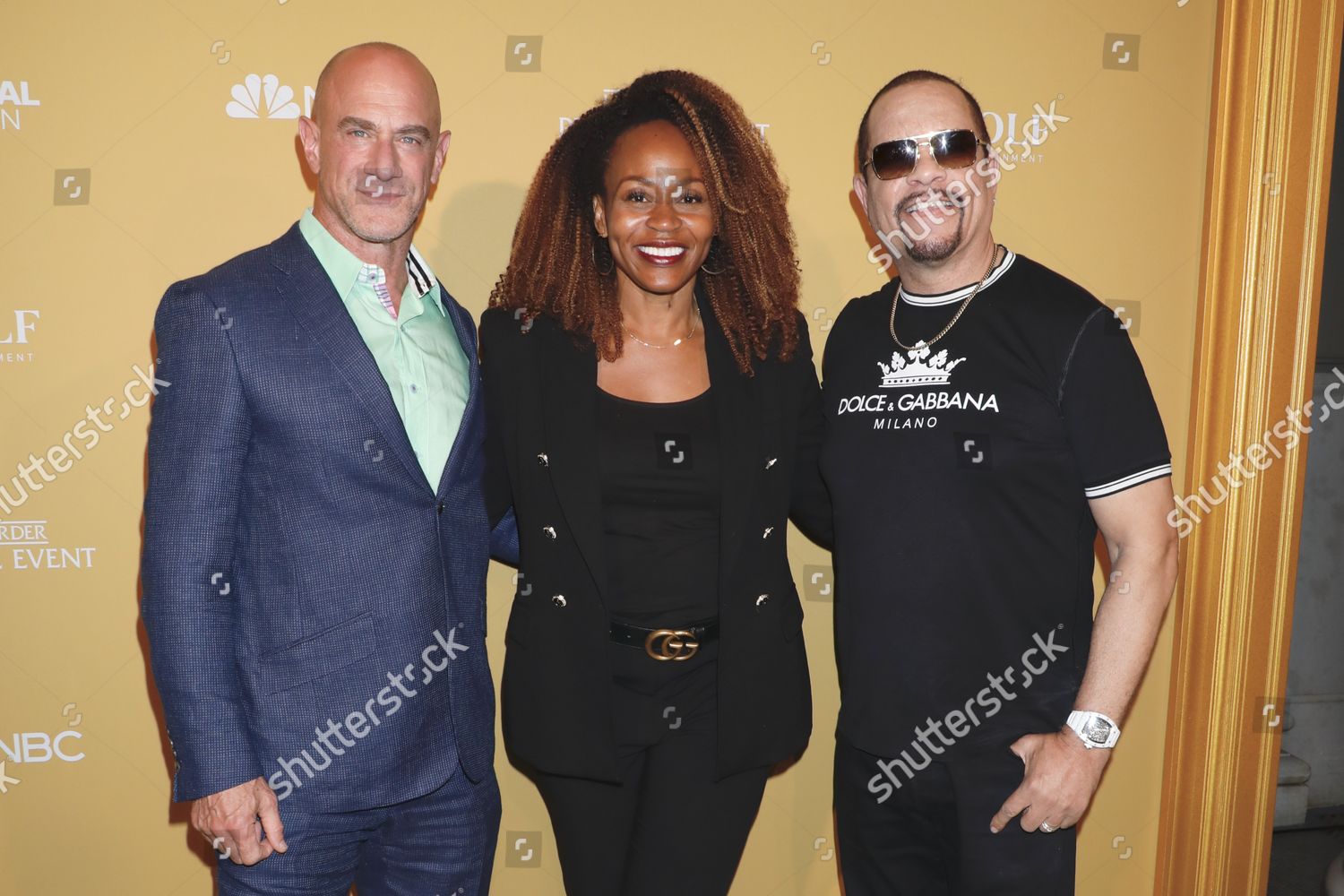 Christopher Meloni Pearlena Igbokwe Chairman Universal Editorial Stock ...