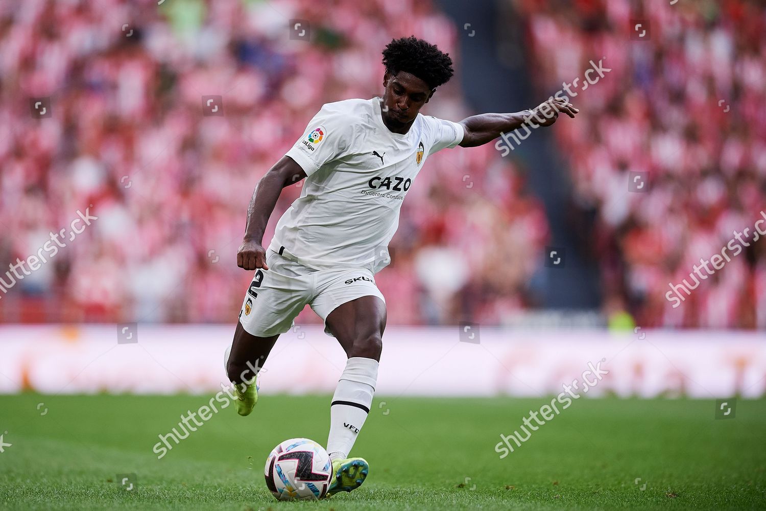 Thierry Correia Rightback Valencia Portugal Shooting Editorial Stock