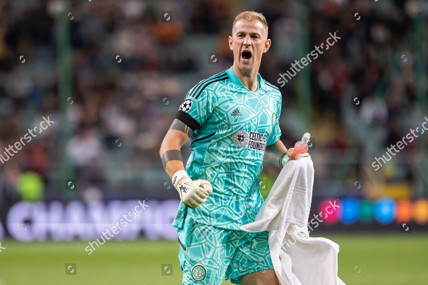 Joe Hart Celtic Fc Seen Action Editorial Stock Photo - Stock Image ...