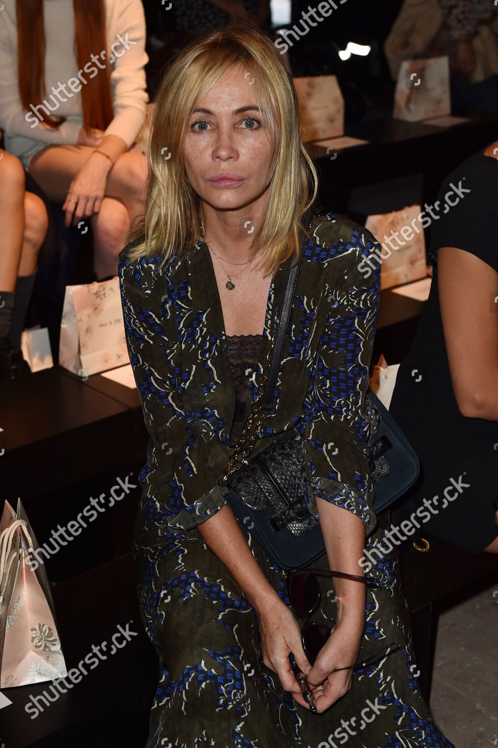 Emmanuelle Beart Attending Paul Joe Springsummer Editorial Stock Photo ...