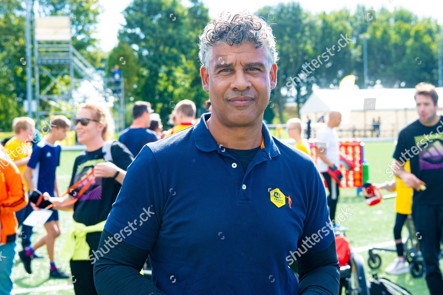 Frank Rijkaard During Opening Cruyff Legacy Editorial Stock Photo ...