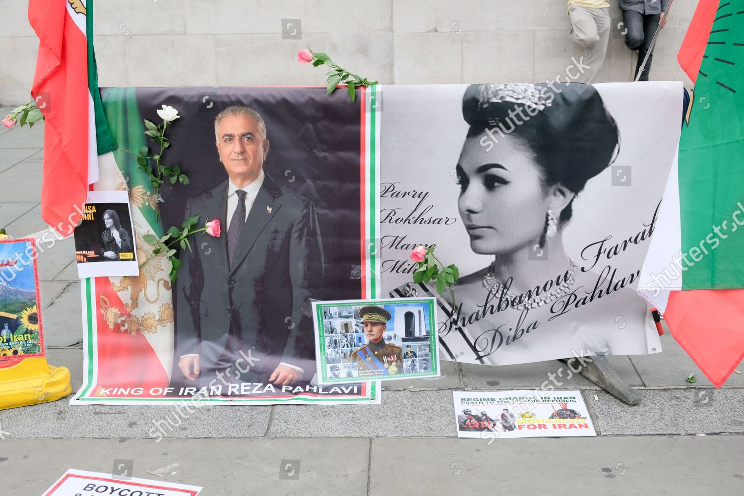 Protest Trafalgar Square Against Death Mahsa Editorial Stock Photo