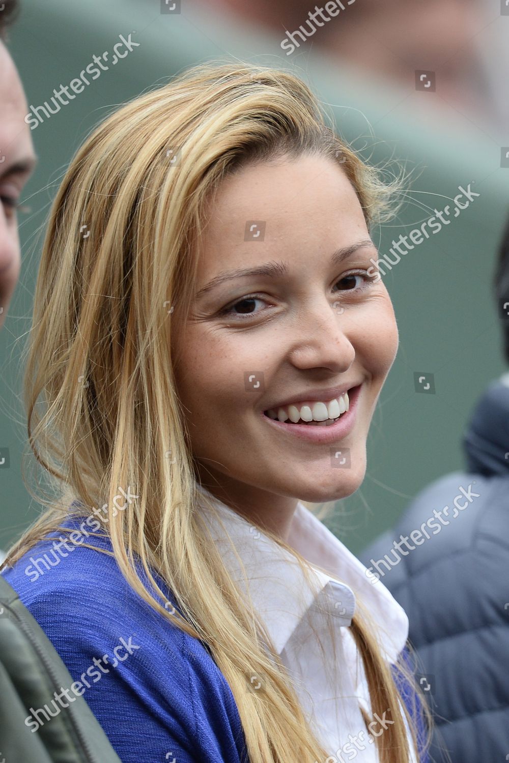 Jelena Ristic Watching Game During Eightfinal Editorial Stock Photo