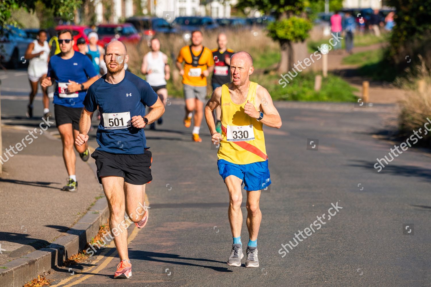 Participants Take Part Wimbledon 10k Run Editorial Stock Photo - Stock