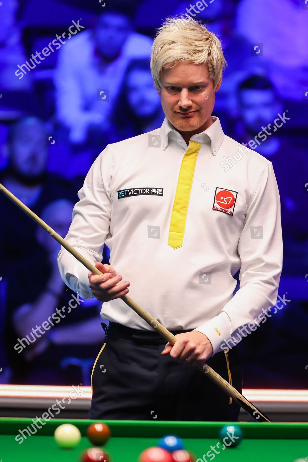 Neil Robertson During Final Betvictor World Editorial Stock Photo
