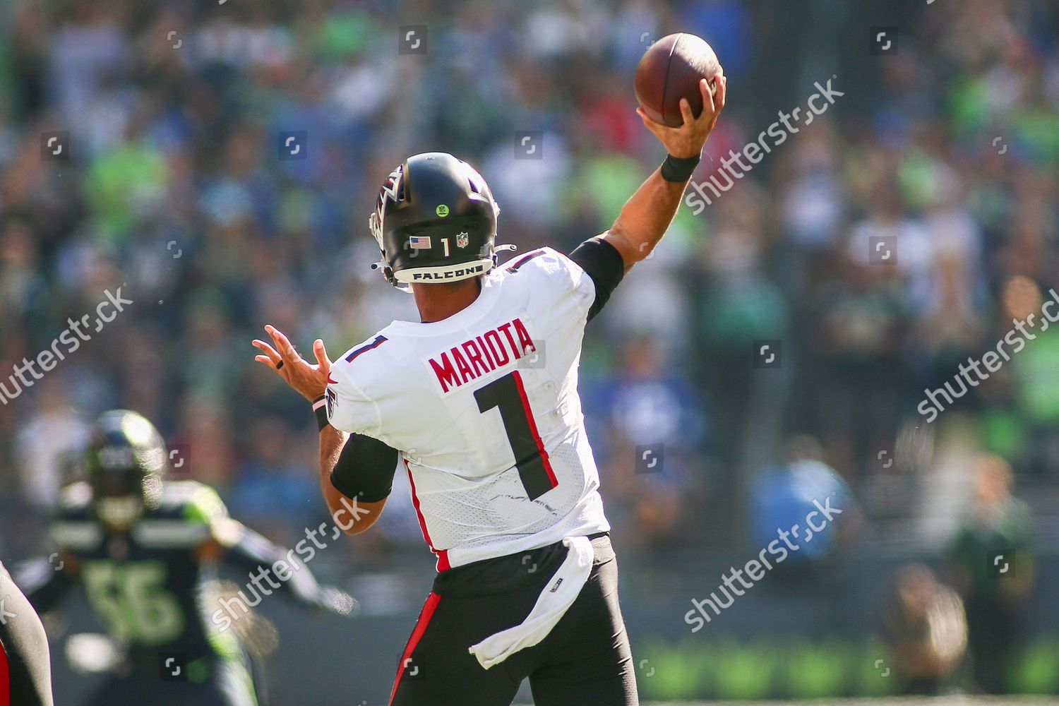 Marcus Mariota and Atlanta Falcons vs Seahawks in Seattle