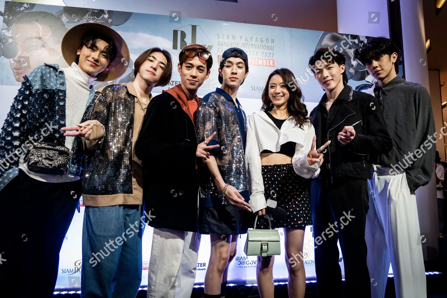 Members Tpop Thailand Pop Band Proxie Editorial Stock Photo - Stock