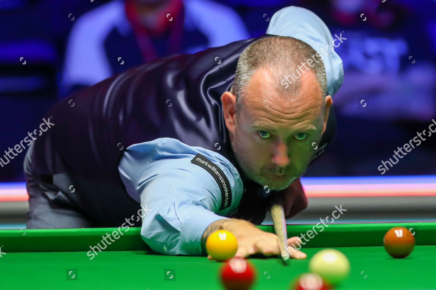 Mark Williams During 1st Round Match Editorial Stock Photo