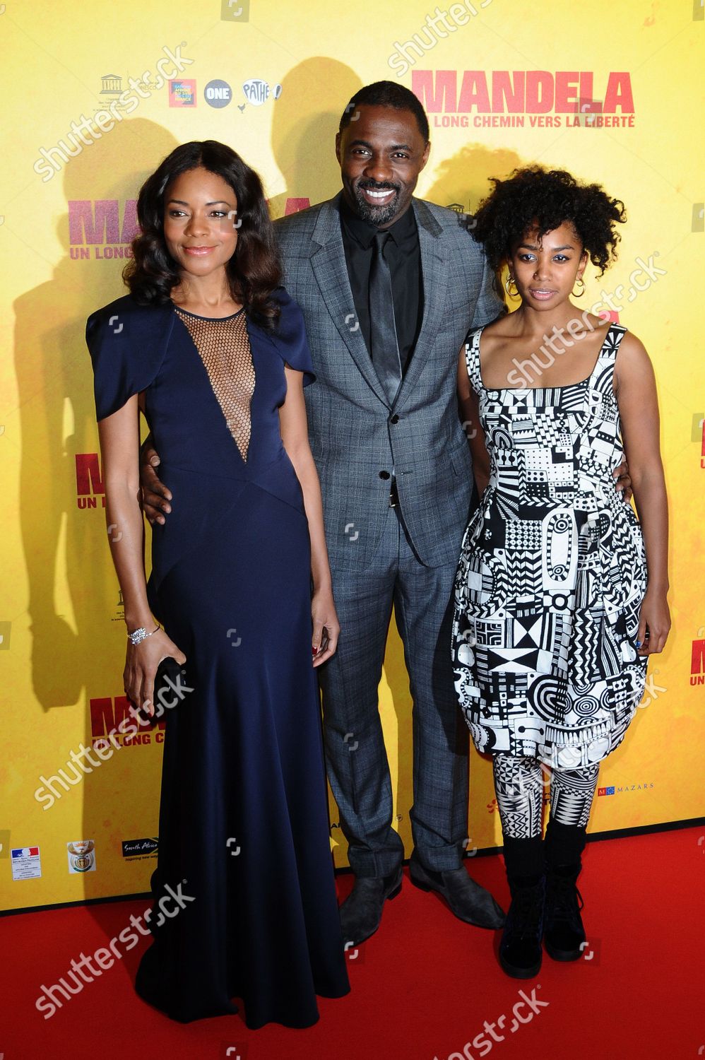 Naomie Harris Idris Elba Lindiwe Matshikiza Editorial Stock Photo ...