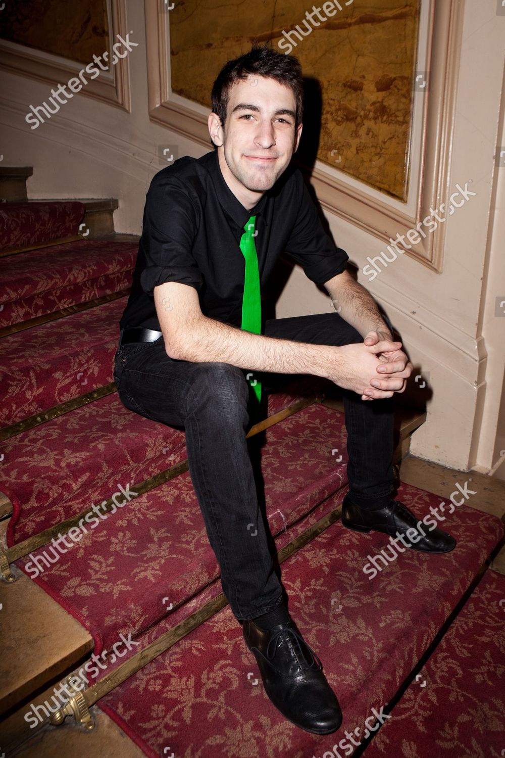 Max Bird Attending Presentation Mondial La Editorial Stock Photo